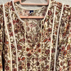 Old Navy Floral Maxi Dress Size Large